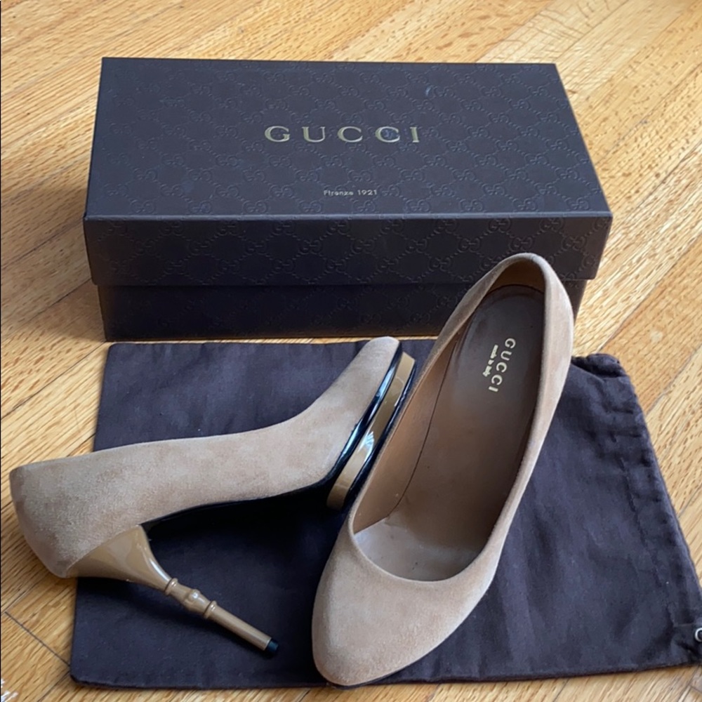 Gucci platform pump